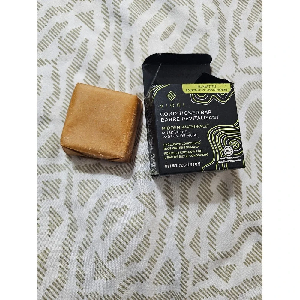 Viori Hidden Waterfall Conditioner Bar Longsheng Rice Water Musk Scent 2.53oz